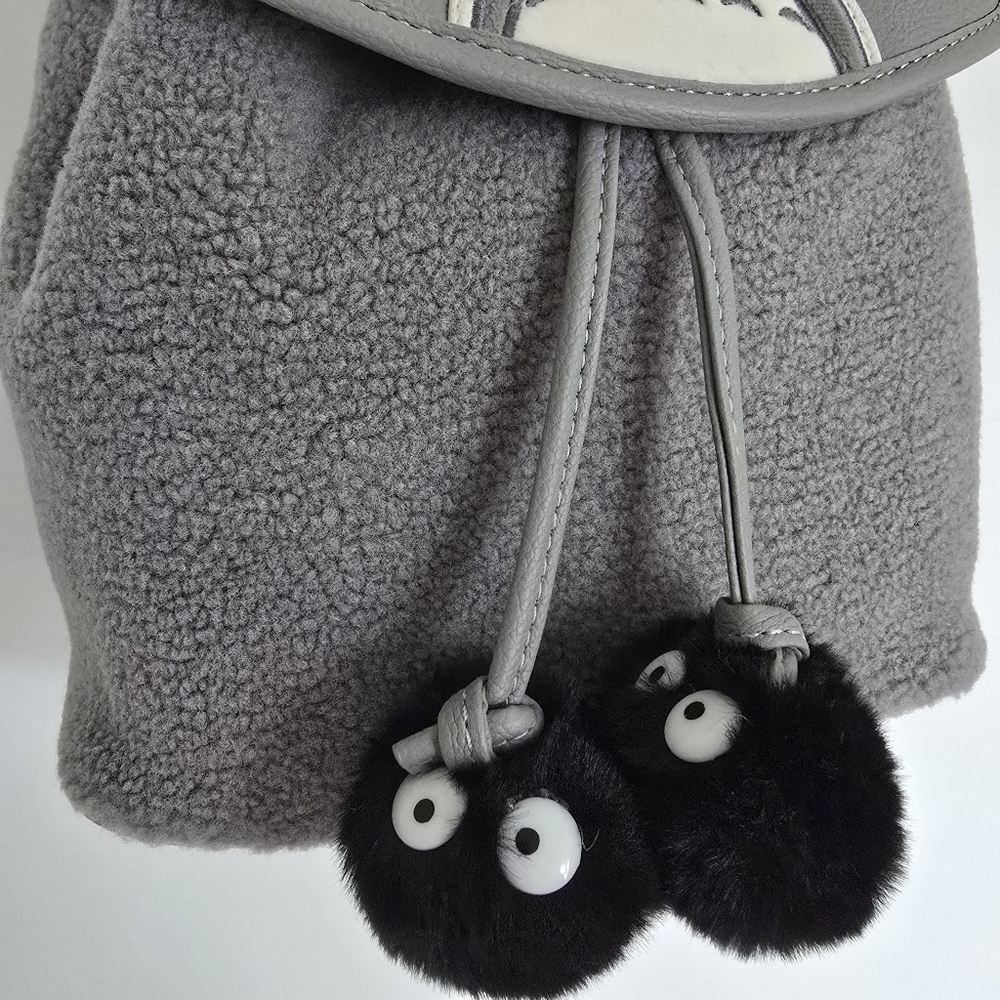 Studio Ghibli® My Neighbor Totoro Sherpa Slouch Mini Backpack - Picture 3 of 6